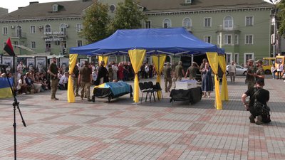 У Рівному попрощалися з військовим Костянтином Юзвюком