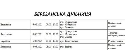 15 травня частина Миколаєва та області залишиться без світла 15 травня частина Миколаєва та області залишиться без світла