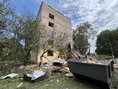 Наслідки російського удару по Чугуєву в ніч на 5 липня 2025 року Наслідки російського удару по Чугуєву в ніч на 5 липня 2025 року