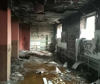 Як виглядає колишнє приміщення хмельницького музучилища після пожежі Як виглядає колишнє приміщення хмельницького музучилища після пожежі