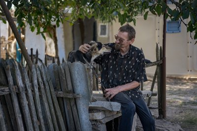 "Доля секунди, і я б міг залишитися без ніг". Історія родини з Трудолюбівки на Херсонщині "Доля секунди, і я б міг залишитися без ніг". Історія родини з Трудолюбівки на Херсонщині