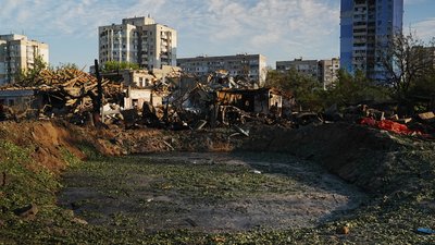 Наслідки ракетної атаки по Миколаєву: фоторепортаж Наслідки ракетної атаки по Миколаєву: фоторепортаж