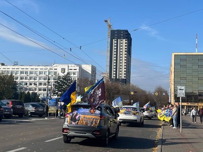 У Черкасах провели акцію на підтримку полонених та зниклих безвісти
