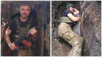 Про службу, фронт та поранення: розповідь полтавця Юрія Левковського Про службу, фронт та поранення: розповідь полтавця Юрія Левковського