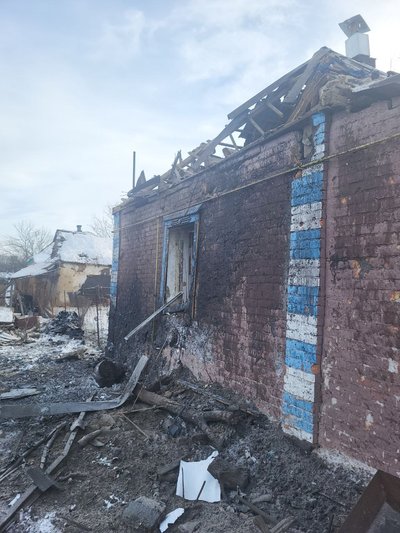 "Шахед" влучив у будинок у Пролісненській громаді: двоє людей постраждали
