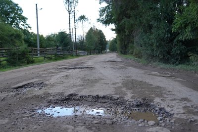 Дорога, село Бистриця, Івано-Франківщина, Поляницька громада, ремонт дороги Дорога, село Бистриця, Івано-Франківщина, Поляницька громада, ремонт дороги
