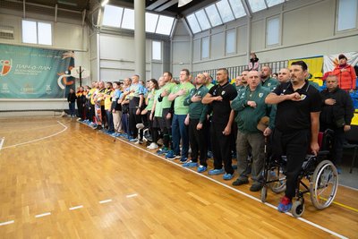 Чемпіонат України з волейболу сидячи в Тернополі: хто переміг Чемпіонат України з волейболу сидячи в Тернополі: хто переміг
