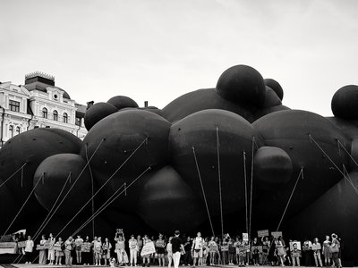 Готуйтеся! Це — пересторога: Олексій Сай про роботу для Burning Man та мистецтво про війну і не про війну Готуйтеся! Це — пересторога: Олексій Сай про роботу для Burning Man та мистецтво про війну і не про війну