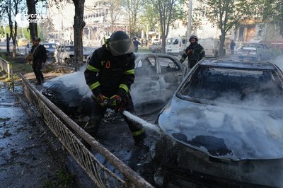 Бомби вдарили по центру Краматорська 5 травня: який вигляд мають місця ударів