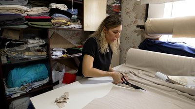 Бізнес переселенок у Полтаві: як облаштувалися швеї Вікторії Калініної та Олени Штагер Бізнес переселенок у Полтаві: як облаштувалися швеї Вікторії Калініної та Олени Штагер