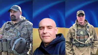 Полеглі військові Фустій, Хохлов та Савчук Полеглі військові Фустій, Хохлов та Савчук