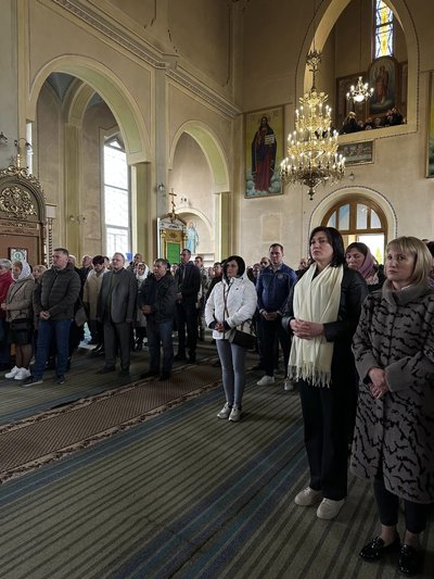 У храмі УПЦ МП у Бориславі вперше відслужили Літургію священники ПЦУ У храмі УПЦ МП у Бориславі вперше відслужили Літургію священники ПЦУ