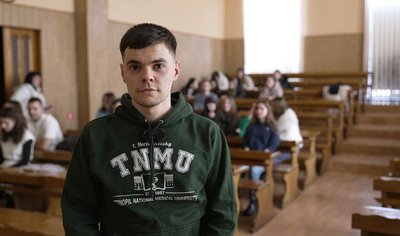 тернопіль, зупинка кровотечі, майстерклас, медуніверситет, назарій крулик, 16 лютого 2026 року тернопіль, зупинка кровотечі, майстерклас, медуніверситет, назарій крулик, 16 лютого 2026 року