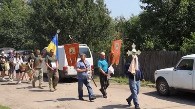 На Чернігівщині поховали захисників Віталія Никипорця та Юрія Куценка