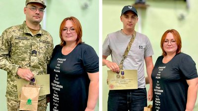 У громаді на Черкащині трьом військовим вручили відзнаки У громаді на Черкащині трьом військовим вручили відзнаки