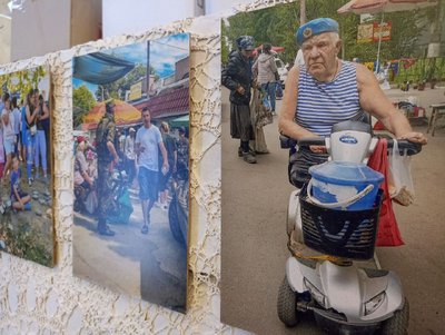 Його очима світ бачив окупацію Херсона. Фотограф представив виставку у Кропивницькому Його очима світ бачив окупацію Херсона. Фотограф представив виставку у Кропивницькому
