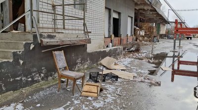 Показали наслідки влучань у Черкасах 4 лютого 2025 року Показали наслідки влучань у Черкасах 4 лютого 2025 року