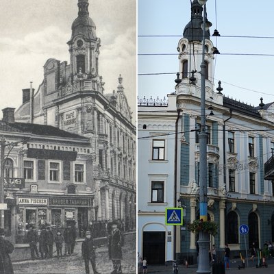 Який вигляд мала Центральна площа у Чернівцях понад століття тому Який вигляд мала Центральна площа у Чернівцях понад століття тому