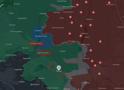 Російські війська 15 разів атакували на Лиманському напрямку минулої доби Російські війська 15 разів атакували на Лиманському напрямку минулої доби