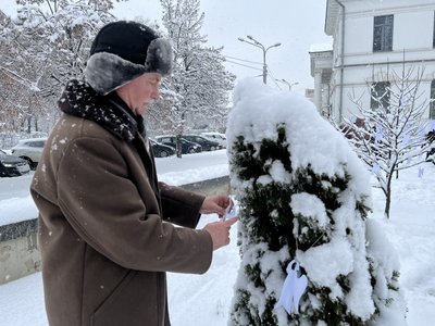 У Полтаві відбулася тиха акція "Ангели пам’яті"