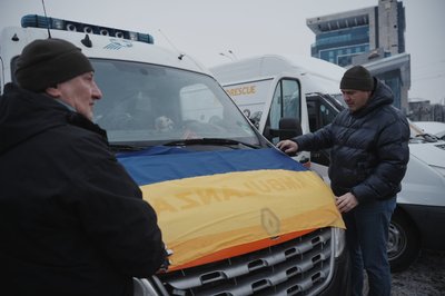 Пам'ять загиблого волонтера В'ячеслава Ільченка у Харкові вшанували автопробігом, 2 січня 2026 року Пам'ять загиблого волонтера В'ячеслава Ільченка у Харкові вшанували автопробігом, 2 січня 2026 року