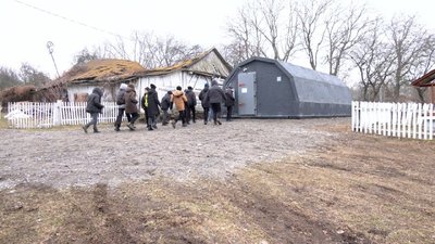 У школі на Вінниччині запрацювало модульне укриття У школі на Вінниччині запрацювало модульне укриття