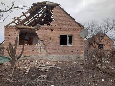 Наслідки обстрілів Бахмута. Фото: Facebook / Олексій Рева Наслідки обстрілів Бахмута. Фото: Facebook / Олексій Рева