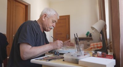 інтерв'ю з іконописцем Романом Василиком, художник, іконопис інтерв'ю з іконописцем Романом Василиком, художник, іконопис