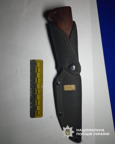 Удар мисливським ножем: чоловіка підозрюють у спробі вбивства на Черкащині Удар мисливським ножем: чоловіка підозрюють у спробі вбивства на Черкащині