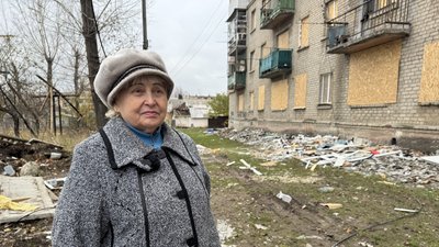 Жителька Дружківки Валентина Донецька область