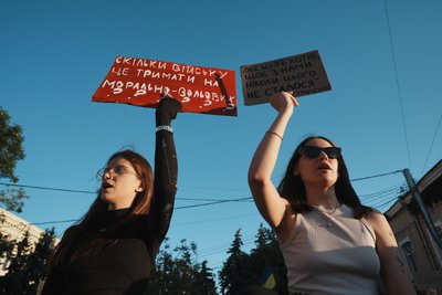 У Харкові відбулася 16-та акція на підтримку Михайла Федорова У Харкові відбулася 16-та акція на підтримку Михайла Федорова