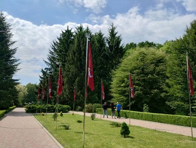 У Житомирі відкрили Алею пам’яті Десантно-штурмовим військам України У Житомирі відкрили Алею пам’яті Десантно-штурмовим військам України