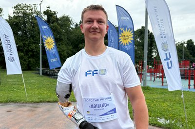 Забіг "Go to the Future" у підтримку ветеранів, які втратили кінцівку, відбулися у Києві Забіг "Go to the Future" у підтримку ветеранів, які втратили кінцівку, відбулися у Києві