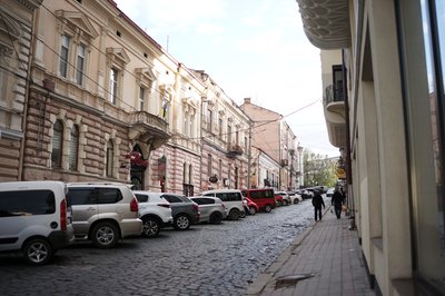 Вулиця Заньковецької до ремонту Вулиця Заньковецької до ремонту