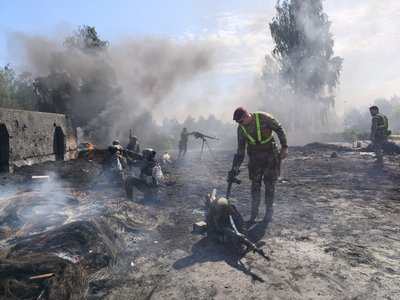 На Житомирщині курсанти одеської Військової академії отримали марунові берети ДШВ На Житомирщині курсанти одеської Військової академії отримали марунові берети ДШВ