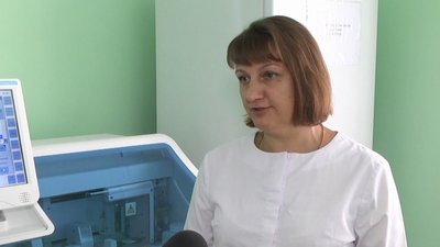 Завідувачка централізованої клініко-діагностичної лабораторії Вікторія Грицайко Завідувачка централізованої клініко-діагностичної лабораторії Вікторія Грицайко