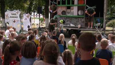 "Чао-какао! Привіт, чистий світ": у громадах Рівненщині показують екологічну виставу "Чао-какао! Привіт, чистий світ": у громадах Рівненщині показують екологічну виставу