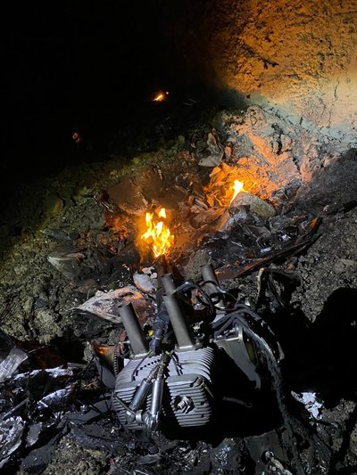 Обстріл Слов’янська 18 квітня. Фото: Facebook / Вадим Лях Обстріл Слов’янська 18 квітня. Фото: Facebook / Вадим Лях