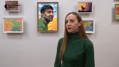 Буде дарувати Зеленському: майстриня з Одеси створила портрет президента у техніці квілінг Буде дарувати Зеленському: майстриня з Одеси створила портрет президента у техніці квілінг
