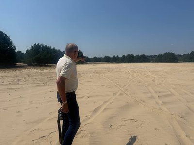 На Львівщині є піщаний масив, відомий як «Бродівська Сахара» На Львівщині є піщаний масив, відомий як «Бродівська Сахара»