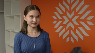 Учениця ліцею про кар'єрних радників для школярів у Чернігові Учениця ліцею про кар'єрних радників для школярів у Чернігові