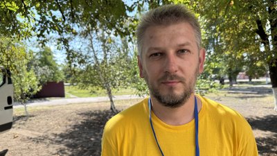 Заступник начальника проміжного евакуаційного пункту Юрій Донецька область Заступник начальника проміжного евакуаційного пункту Юрій Донецька область