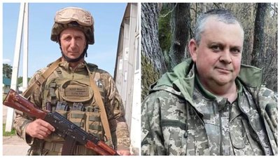 Загиблі військові Іван Хіщенко та Віталій Олексюк Загиблі військові Іван Хіщенко та Віталій Олексюк