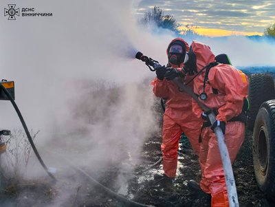 На Вінниччині стався витік аміаку На Вінниччині стався витік аміаку