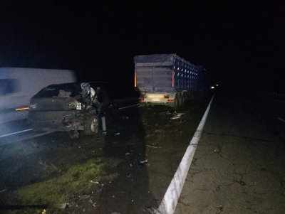В дорожній аварії на Кіровоградщині загинула жінка В дорожній аварії на Кіровоградщині загинула жінка