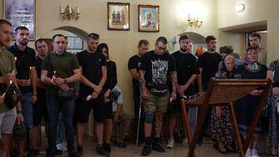 У Сумах попрощалися з військовим Станіславом Афанасьєвим