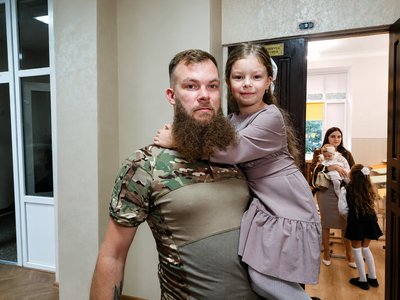 Як у луцькому ліцеї зустріли свято першого дзвоника Як у луцькому ліцеї зустріли свято першого дзвоника