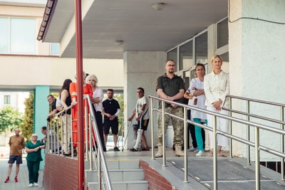 Духовий оркестр, 50 полк, Нацгвардія, концерт, лікарня, Івано-Франківщина Духовий оркестр, 50 полк, Нацгвардія, концерт, лікарня, Івано-Франківщина