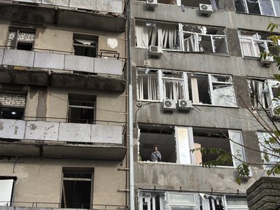 Основ'янський район Харкова зазнав удару «Шахеда» Основ'янський район Харкова зазнав удару «Шахеда»