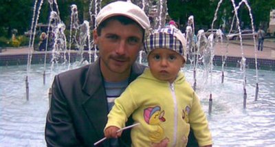 Кримськотатарський активіст Решат Аметов із сином